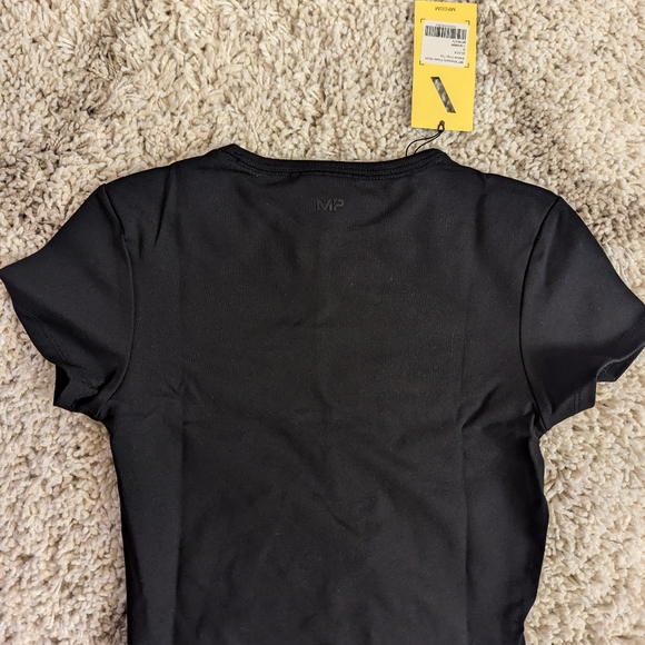 MP Women's Power Short Sleeve Crop Top - Picture 7 of 7